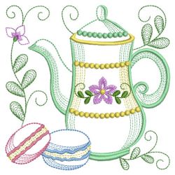 Tea Time Blocks 2 10(Md) machine embroidery designs