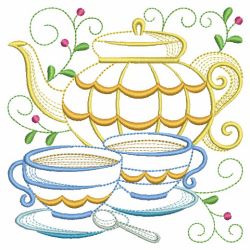 Tea Time Blocks 2 11(Lg) machine embroidery designs