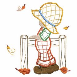 Autumn Sunbonnet Sam 06(Lg) machine embroidery designs