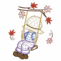 Autumn Sunbonnet Sam 08(Lg) machine embroidery designs