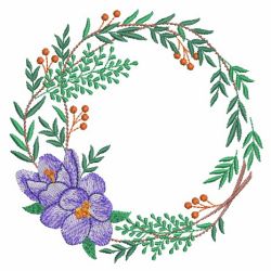 Floral Wreaths 05(Lg) machine embroidery designs