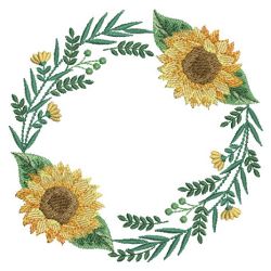 Floral Wreaths 07(Md) machine embroidery designs