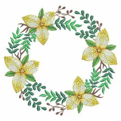 Floral Wreaths 08(Md) machine embroidery designs