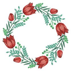 Floral Wreaths 10(Sm) machine embroidery designs