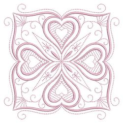 Hearts Quilt Pattern 01(Md) machine embroidery designs