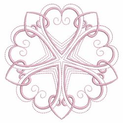 Hearts Quilt Pattern 09(Lg) machine embroidery designs