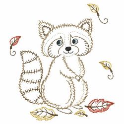 Vintage Fall Animals 04(Lg) machine embroidery designs