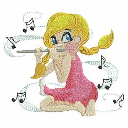 Cute Girls 2 machine embroidery designs