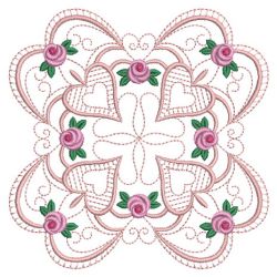 Hearts Quilt Pattern 2 03(Lg)