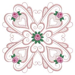 Hearts Quilt Pattern 2 07(Lg) machine embroidery designs