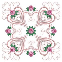 Hearts Quilt Pattern 2 09(Lg)