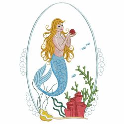 Underwater Scene Ovals 08 machine embroidery designs