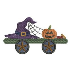 Halloween Train 2 machine embroidery designs
