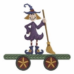 Halloween Train 2 11 machine embroidery designs