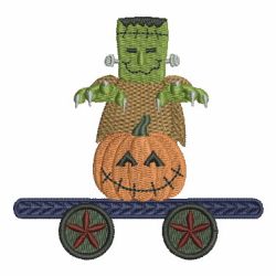 Halloween Train 2 12 machine embroidery designs