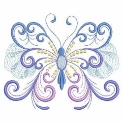 Decorative Butterflies 01(Md) machine embroidery designs