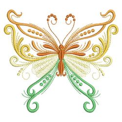 Decorative Butterflies 02(Lg) machine embroidery designs