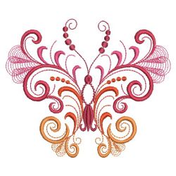 Decorative Butterflies 03(Md) machine embroidery designs