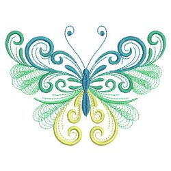 Decorative Butterflies 04(Md) machine embroidery designs