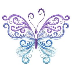 Decorative Butterflies 05(Md) machine embroidery designs