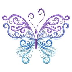 Decorative Butterflies 05(Lg) machine embroidery designs