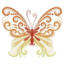 Decorative Butterflies 08(Md) machine embroidery designs