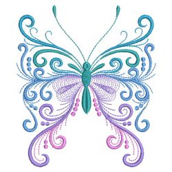 Decorative Butterflies 10(Md) machine embroidery designs