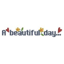 A Beautiful Day 01(Sm) machine embroidery designs