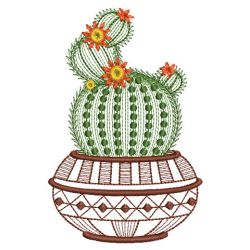 Basket Cactus 02(Sm) machine embroidery designs