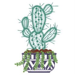 Basket Cactus 07(Sm) machine embroidery designs