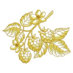 Sketched Fruits 03(Sm) machine embroidery designs