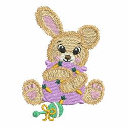 Cute Baby Animals 2 03 machine embroidery designs