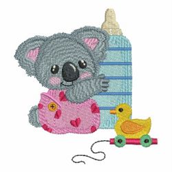 Cute Baby Animals 2 07 machine embroidery designs