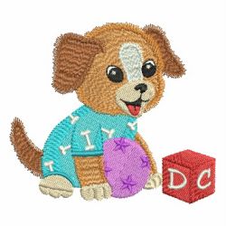 Cute Baby Animals 2 09 machine embroidery designs