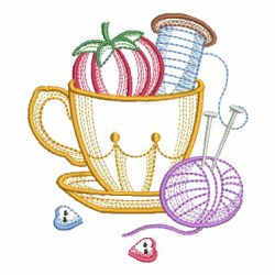 Crafty Cups 07(Md) machine embroidery designs