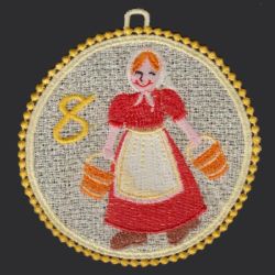FSL 12 Days Of Christmas 3 08 machine embroidery designs