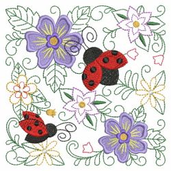 Dainty Flower Blocks 03(Md) machine embroidery designs