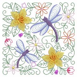 Dainty Flower Blocks 04(Lg) machine embroidery designs