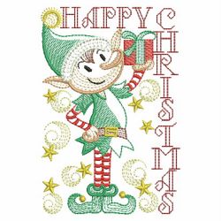 Rippled Christmas 05(Sm) machine embroidery designs