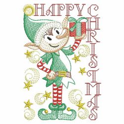 Rippled Christmas 05(Lg) machine embroidery designs