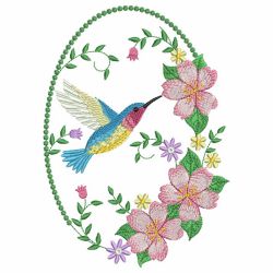 Floral Ovals 02 machine embroidery designs
