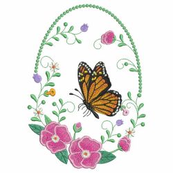 Floral Ovals 04 machine embroidery designs