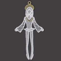 3D FSL Angels 07 machine embroidery designs