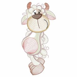 Rippled Baby Animals 4 04(Md) machine embroidery designs