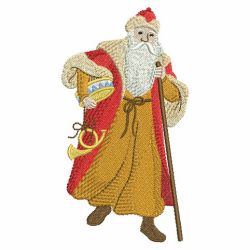 Victorian Santa 02(Lg) machine embroidery designs