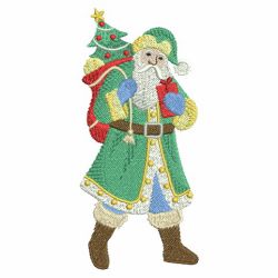 Victorian Santa 07(Sm) machine embroidery designs