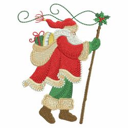 Victorian Santa 08(Lg) machine embroidery designs