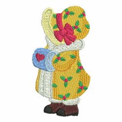 Christmas Sunbonnets 2 05 machine embroidery designs
