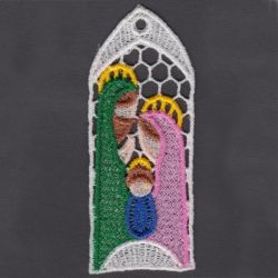 FSL Nativity Ornaments 3 machine embroidery designs
