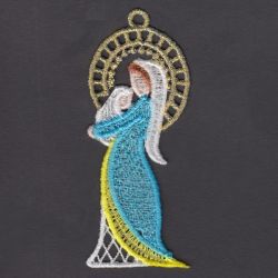 FSL Nativity Ornaments 3 11 machine embroidery designs